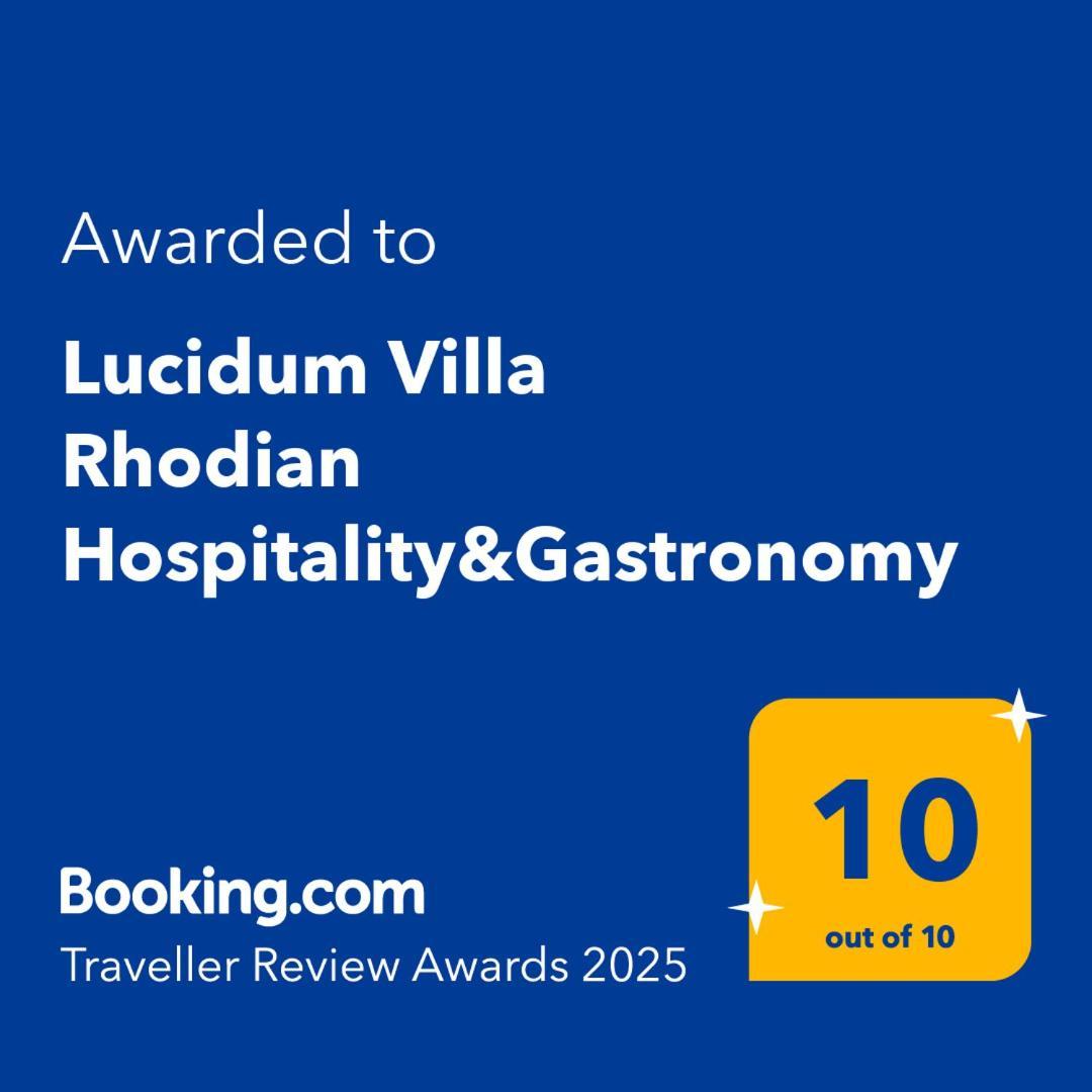 פליראקי Lucidum Villa Rhodes מראה חיצוני תמונה